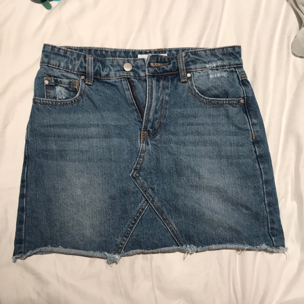 Denim skirt